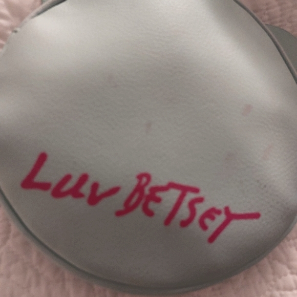 Betsey Johnson Bear with Glasses wristlet - Picture 2 of 6